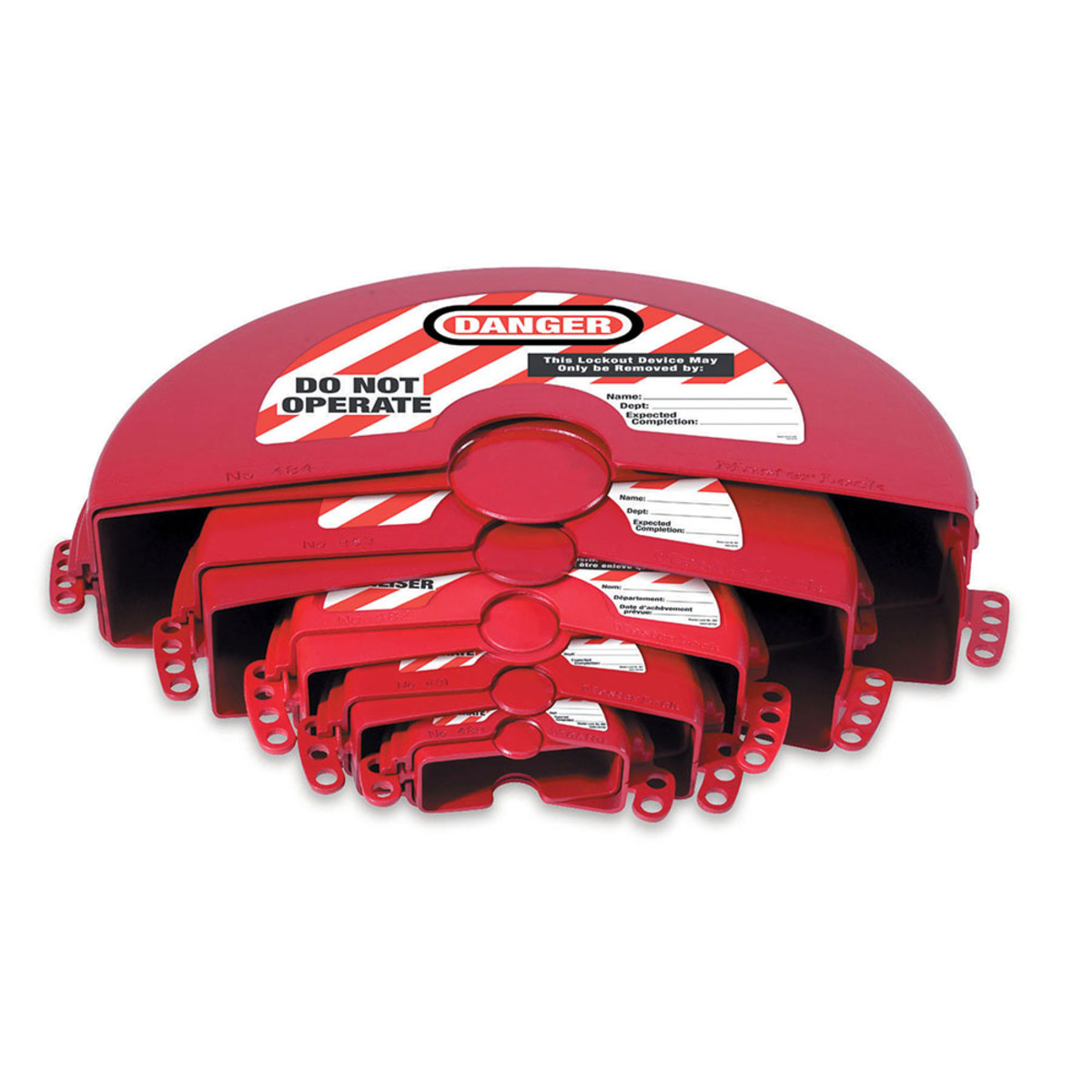 Master Lock Red Thermoplastic Zenex Valve Lockout M19485 for sale online at autumn supply