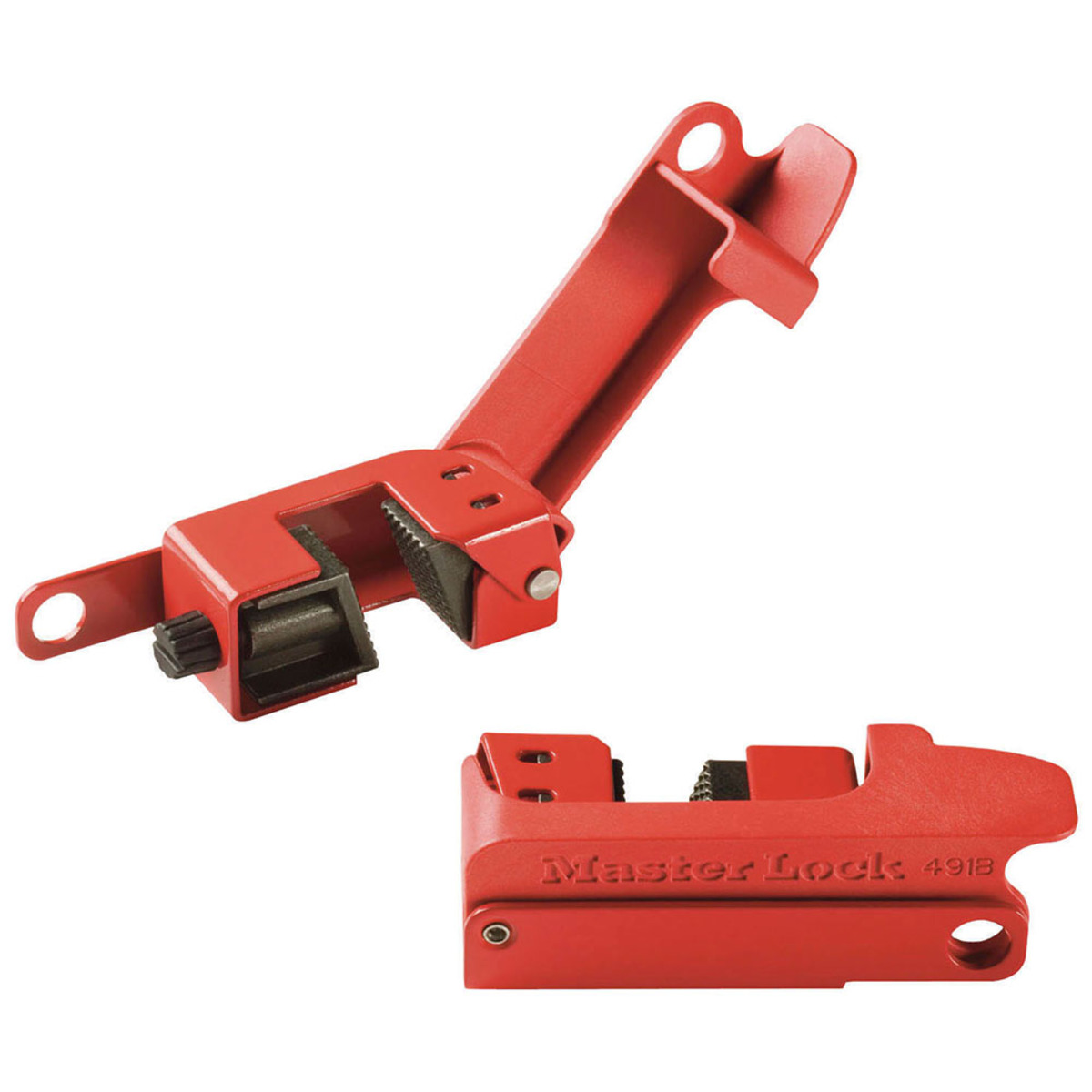 Master Lock Red Steel Electrical Lockout M19491B for sale online at autumn supply