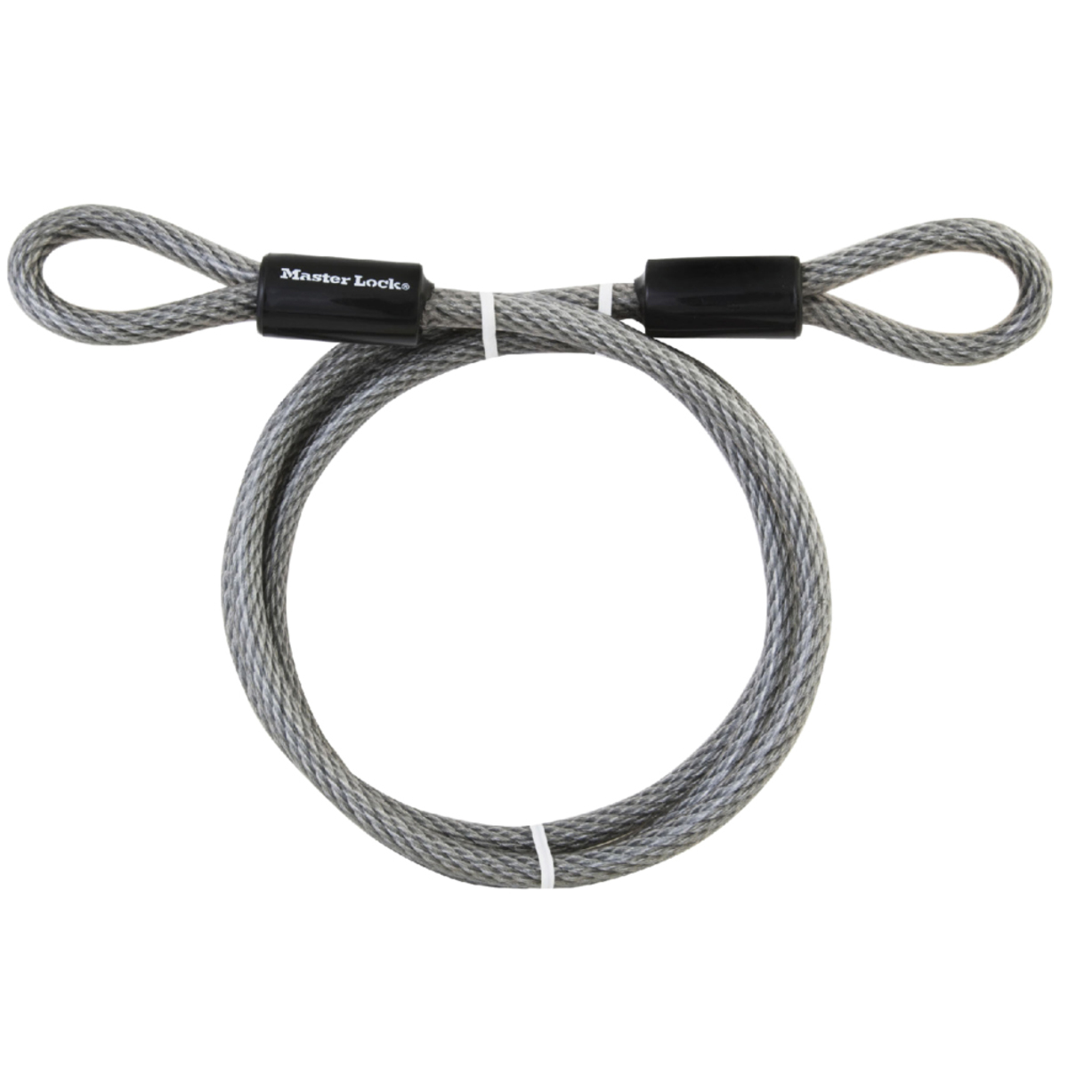 Master Lock Gray Braided Steel Looped End Cable Lock M1978DPF for sale online at autumn supply