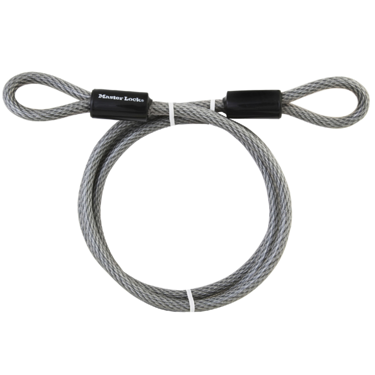 Master Lock® Gray Braided Steel Looped End Cable Lock