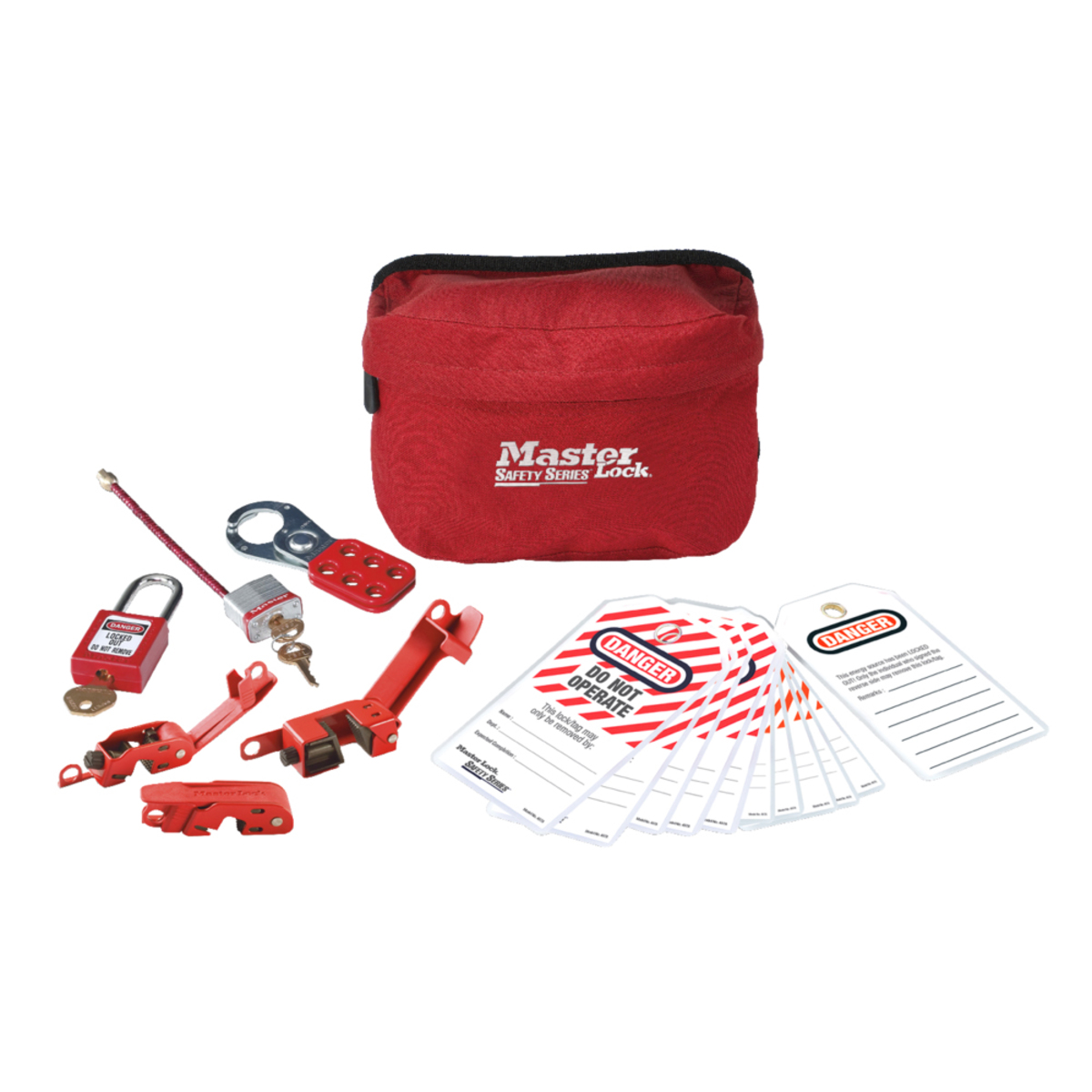 Master Lock Red Thermoplastic Zenex Lockout Carry Cas M19S1010E410 for sale online at autumn supply