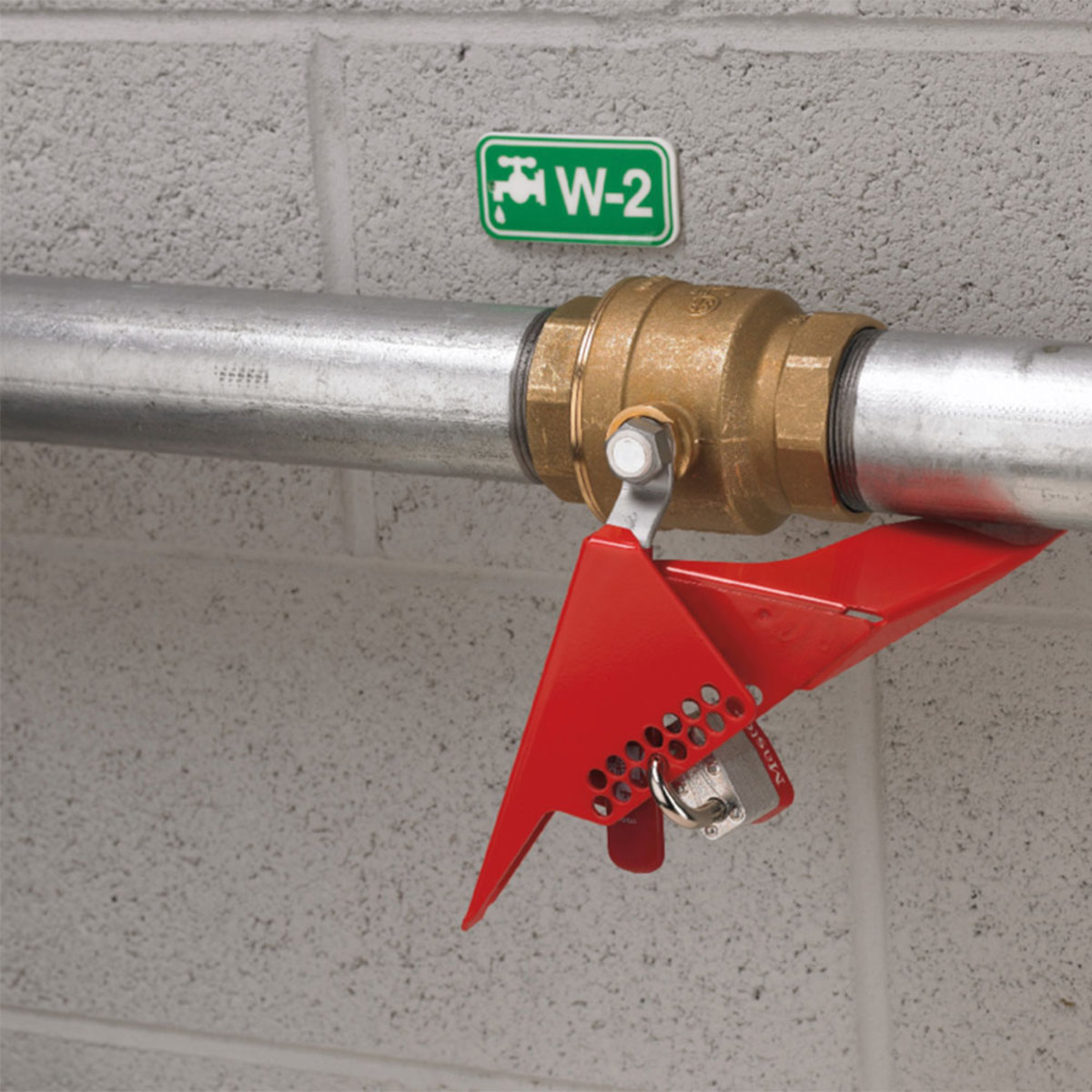 Master Lock Red Steel Valve Lockout M19S3477 for sale online at autumn supply