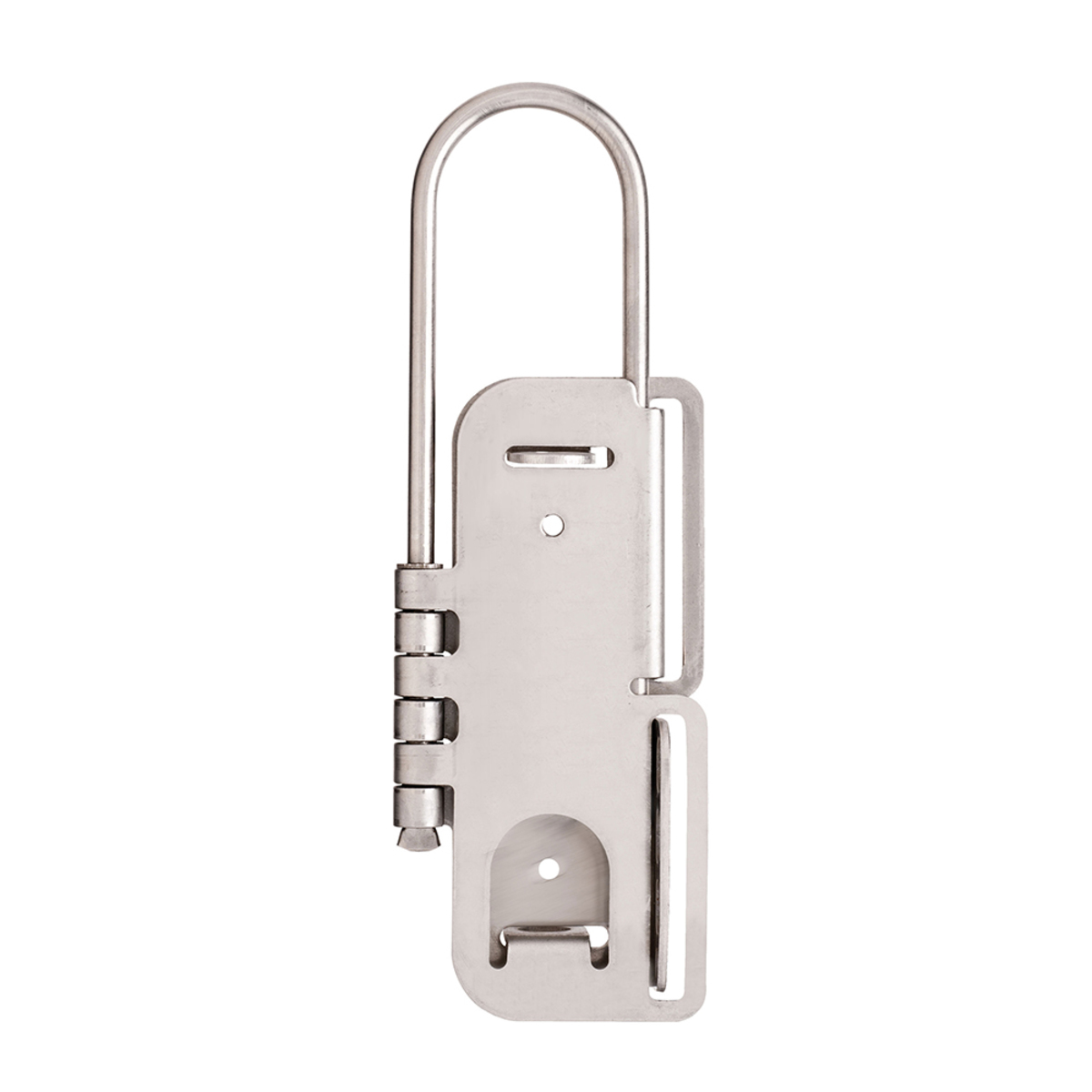 Master Lock® Silver Stainless Steel Lockout Hasp