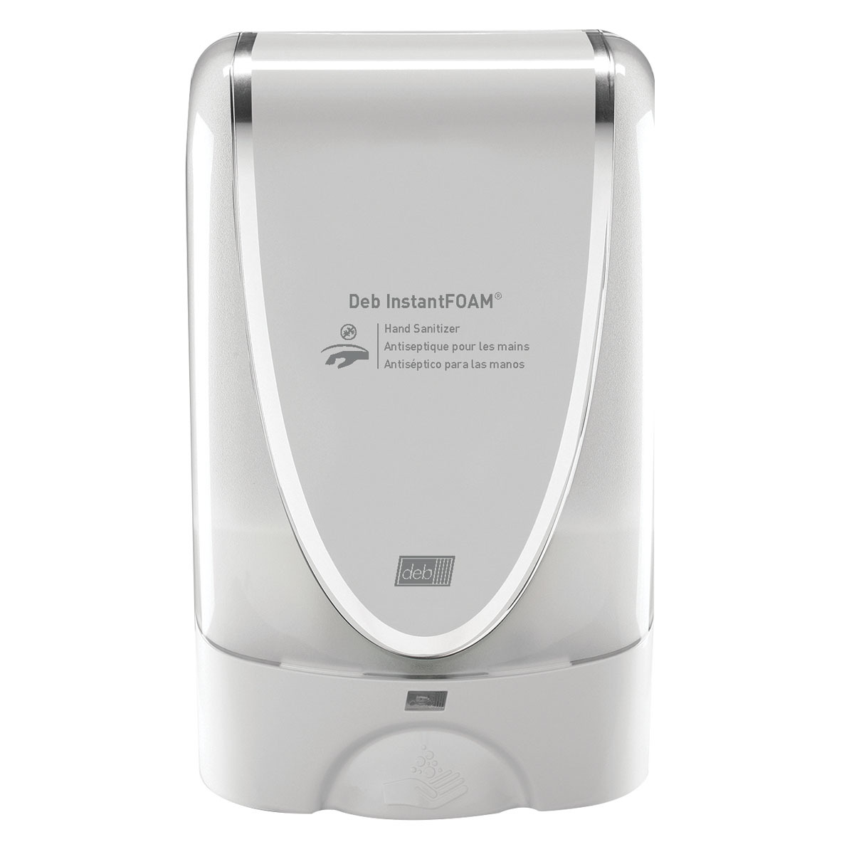 Deb 1 Liter Translucent White InstantFOAM® TouchFREE Dispenser (Availability restrictions apply.)