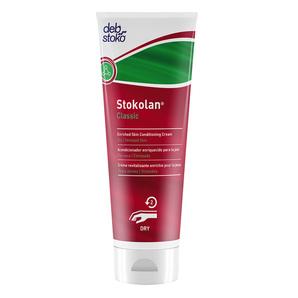 Deb 100 ml Tube White Stokolan® Classic Scented Skin Care Cream (Availability restrictions apply.)