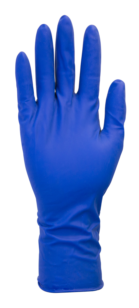 Safety Zone® X-Large Blue 13 mil Latex Powder-Free Disposable Gloves (50 Gloves Per Box) (Availability restrictions apply.)