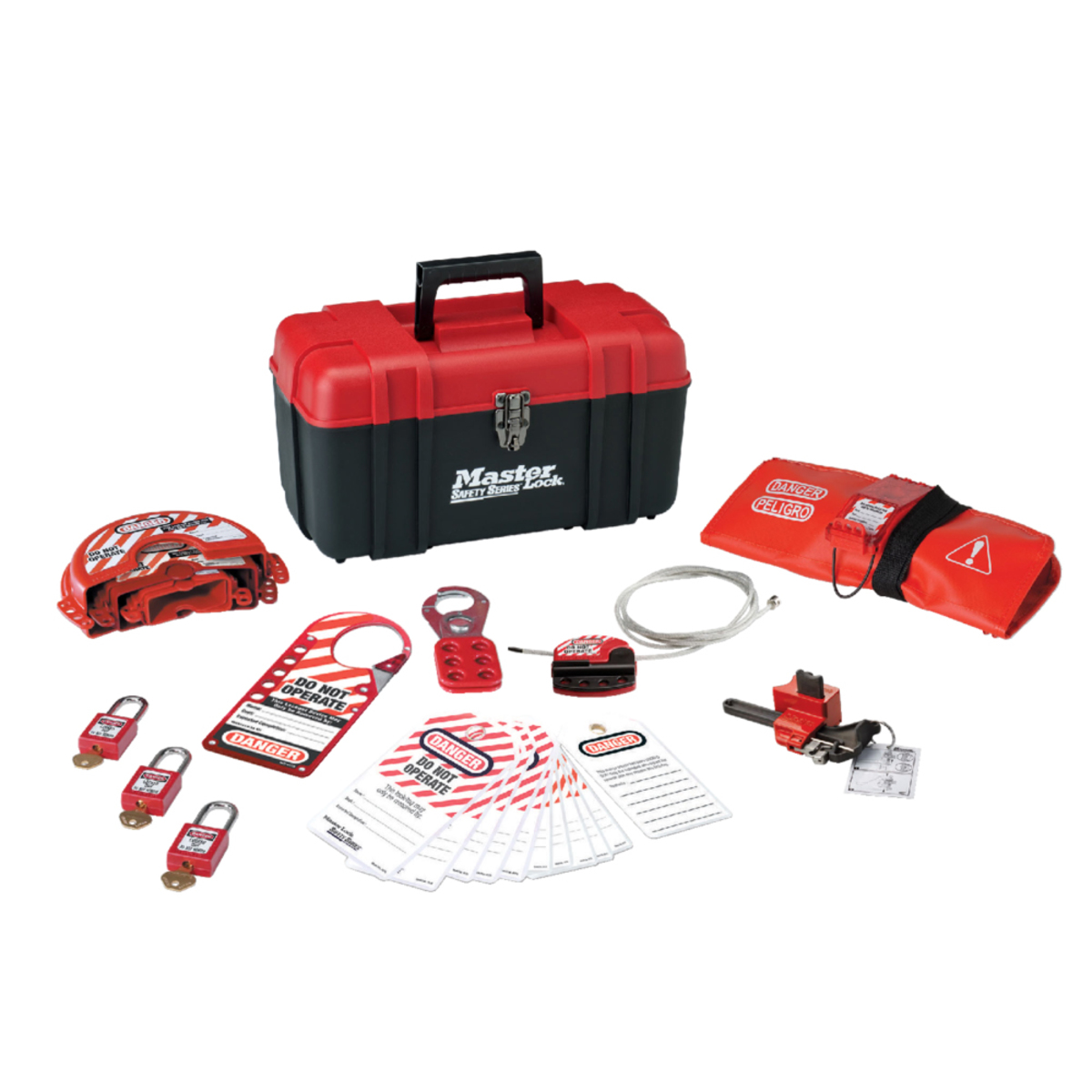 Master Lock Red Thermoplastic Zenex Personal Lockout M191457V410KA for sale online at autumn supply