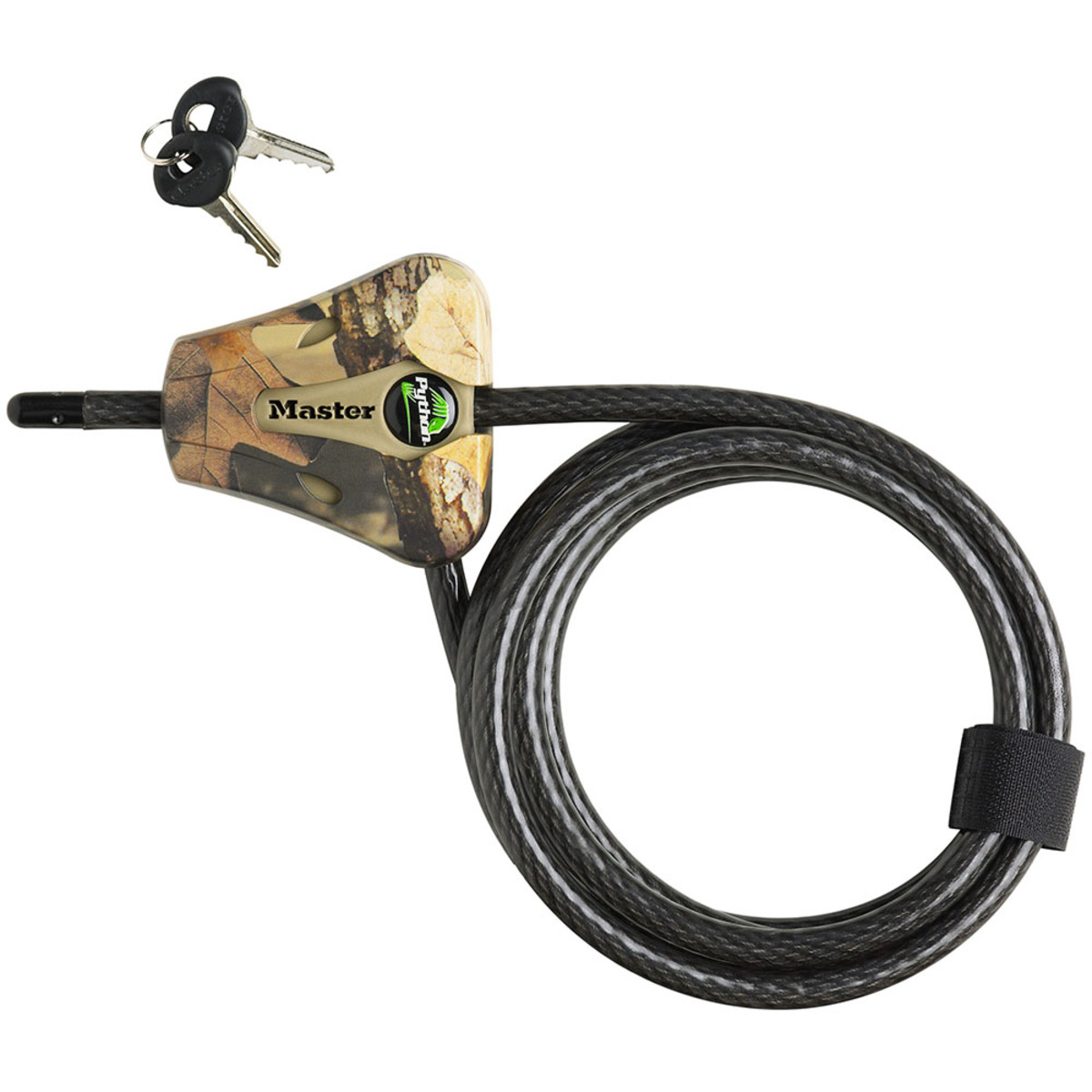 Master Lock® Camoflauge Braided Steel Cable Lock