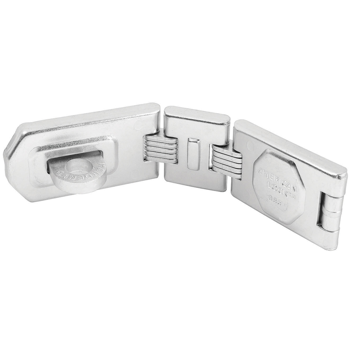 American Lock® Silver Hardened Steel General Security Hasp