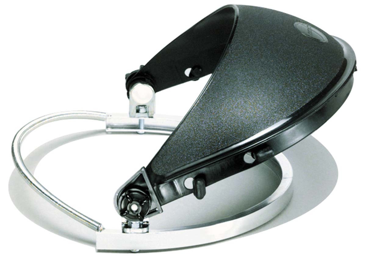 Jackson Safety® Silver/Black Plastic/Metal Capmount Adapter For Non-Slotted Hard Hats Welding Helmet