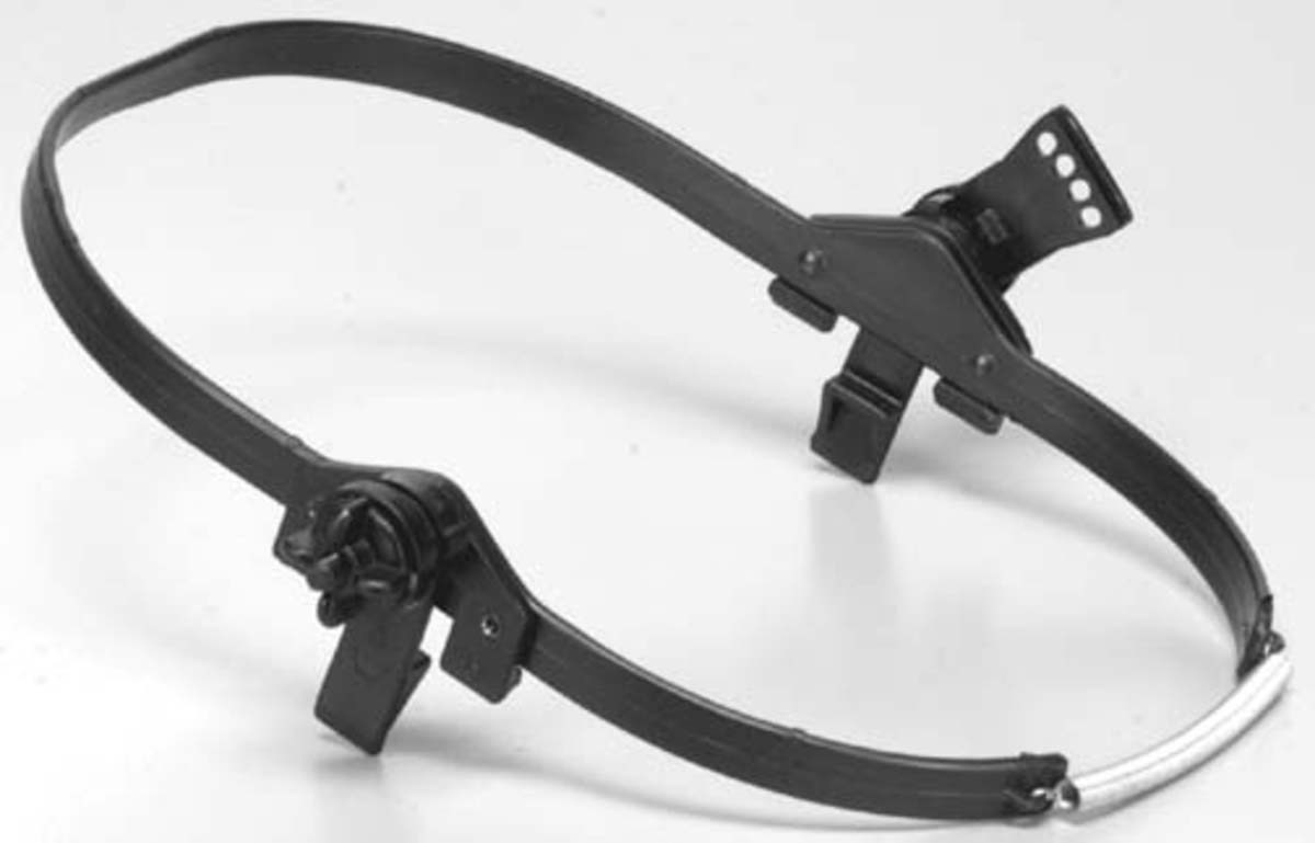 Jackson Safety® Black Plastic/Metal Capmount Adapter For HSL/Nitro/HLX/SC-6 Welding Helmet