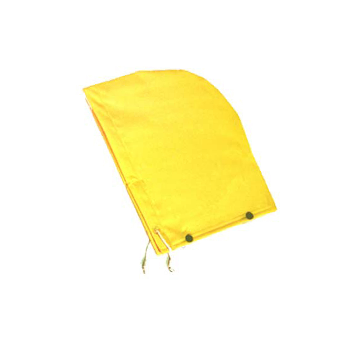 Tingley Large Yellow  DuraScrim™ 10.5 mil Double Coated PVC And Polyester Detachable Hood With Snap