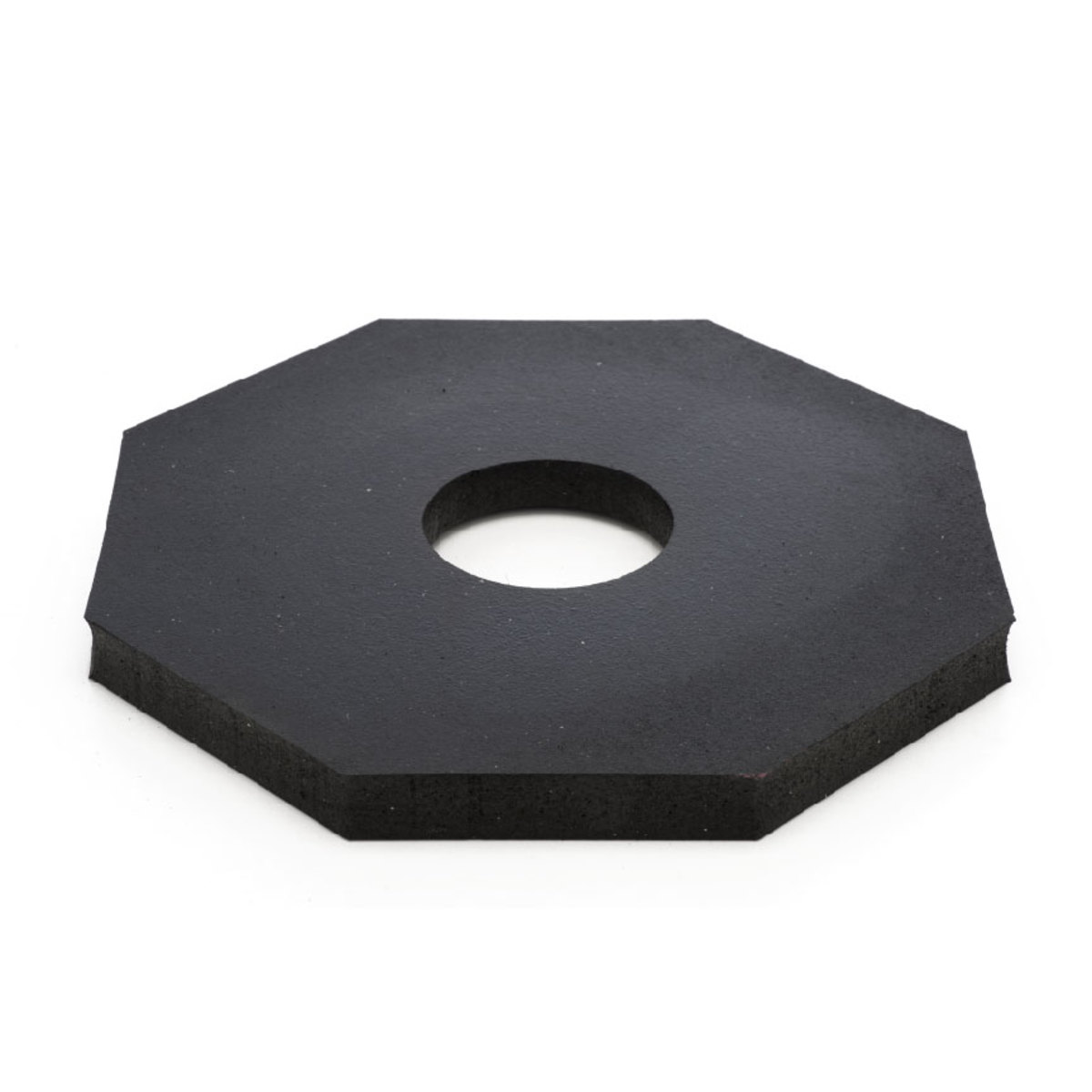 JBC Black Recyled Rubber Delineator Base JB2BV-12 for sale online at autumn supply