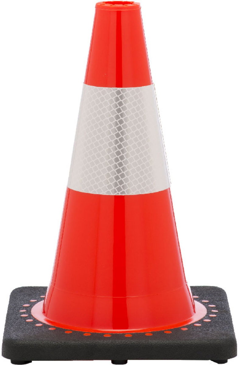 JBC 12 Orange PVC Revolution Series Traffic Cone JB2RS30008C3M4 for sale online at autumn supply