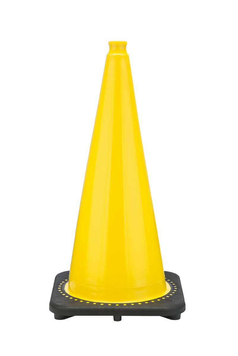 JBC 28 Yellow PVC Revolution Series Traffic Cone JB2RS70032C-YLW for sale online at autumn supply