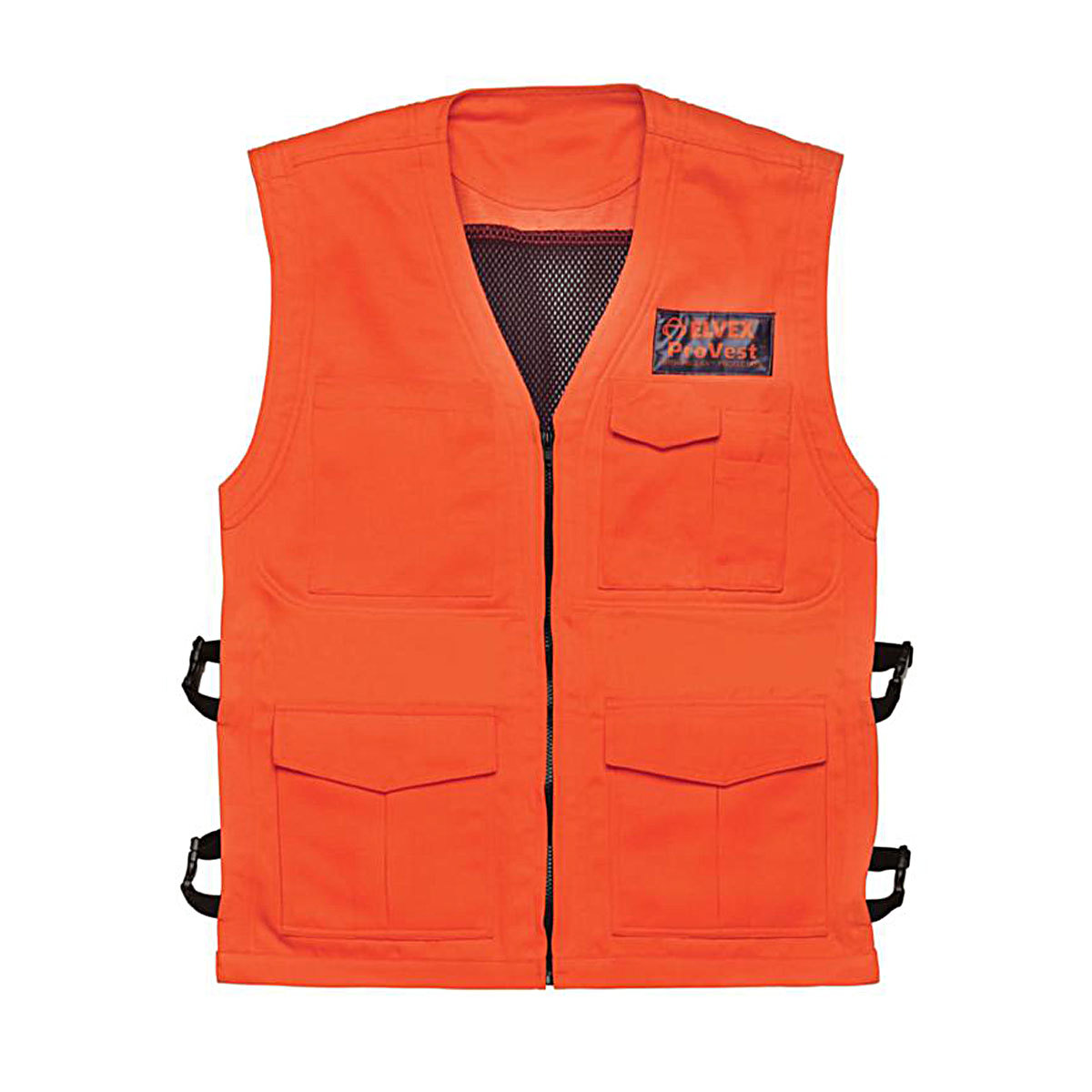 Chicago Protective Apparel X-Large Orange Polycotton Prolar™ Chainsaw Protection Vest With Zipper Front Closure Chicago Protective Apparel X-Large Orange Polycotton Prolar™ Chainsaw Protection Vest With Zipper Front Closure