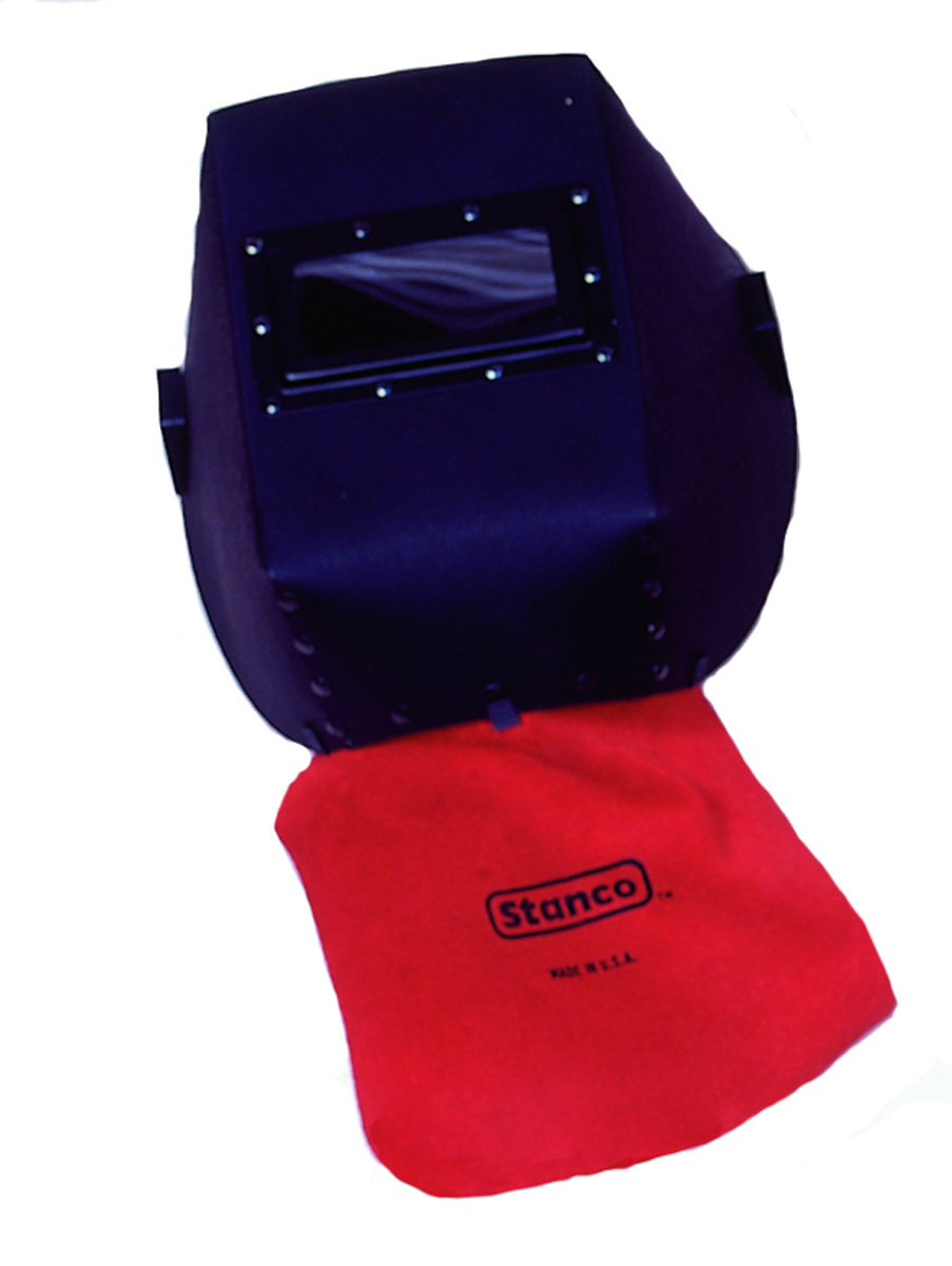Stanco Safety Helmet Bib: Premium Cowhide Protection STNLB80 for sale online at autumn supply
