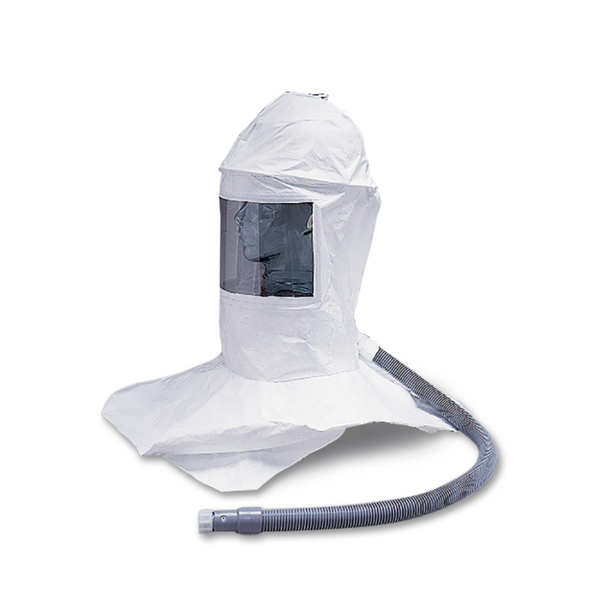 Allegro® Industries Poly-Coated Tyvek® Low Pressure Replacement Deluxe Double Bib Hard Hat Hood