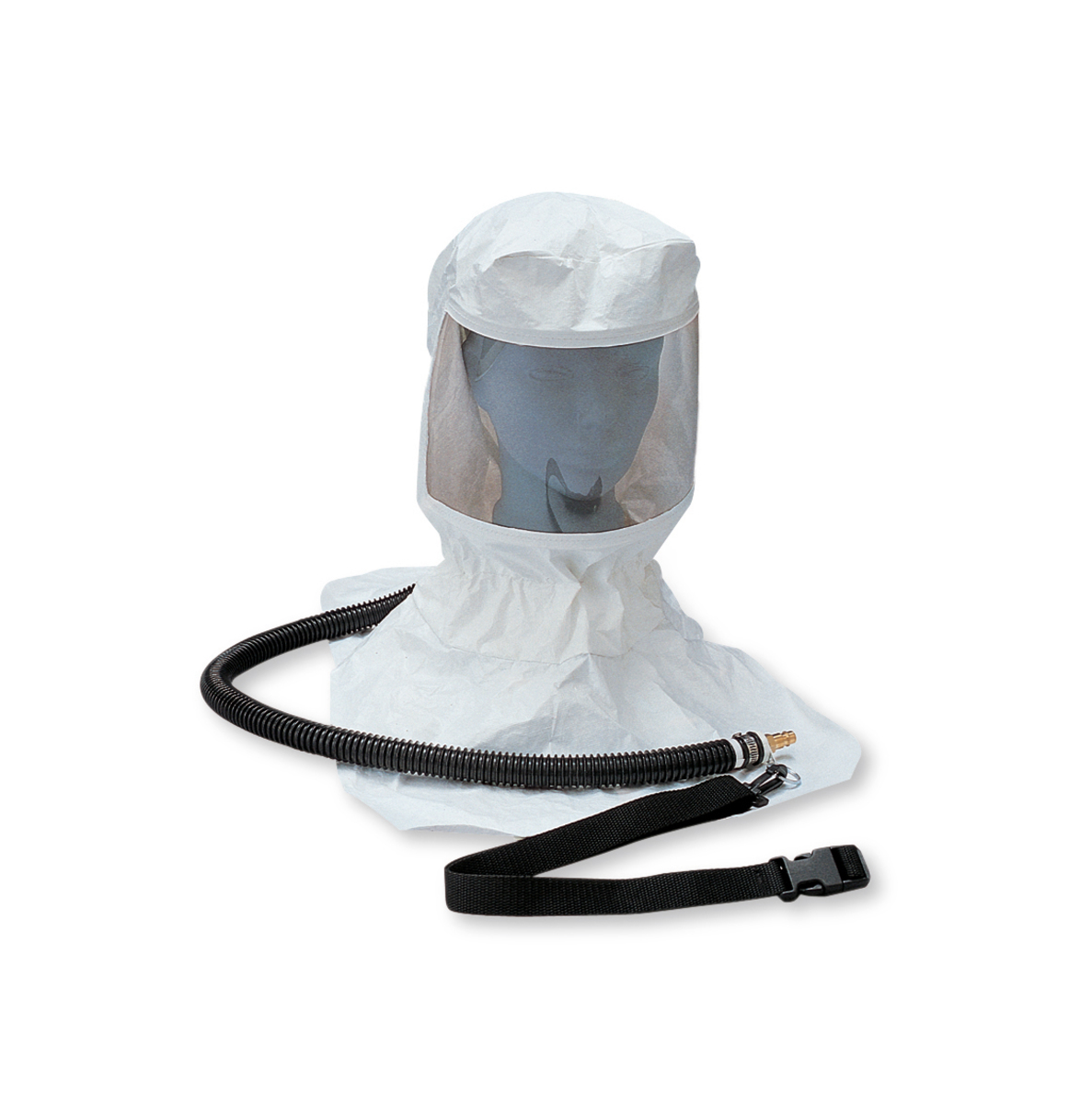 Allegro® Industries Poly-Coated Tyvek® Low Pressure Respirator Hood Assembly Supplied Air System
