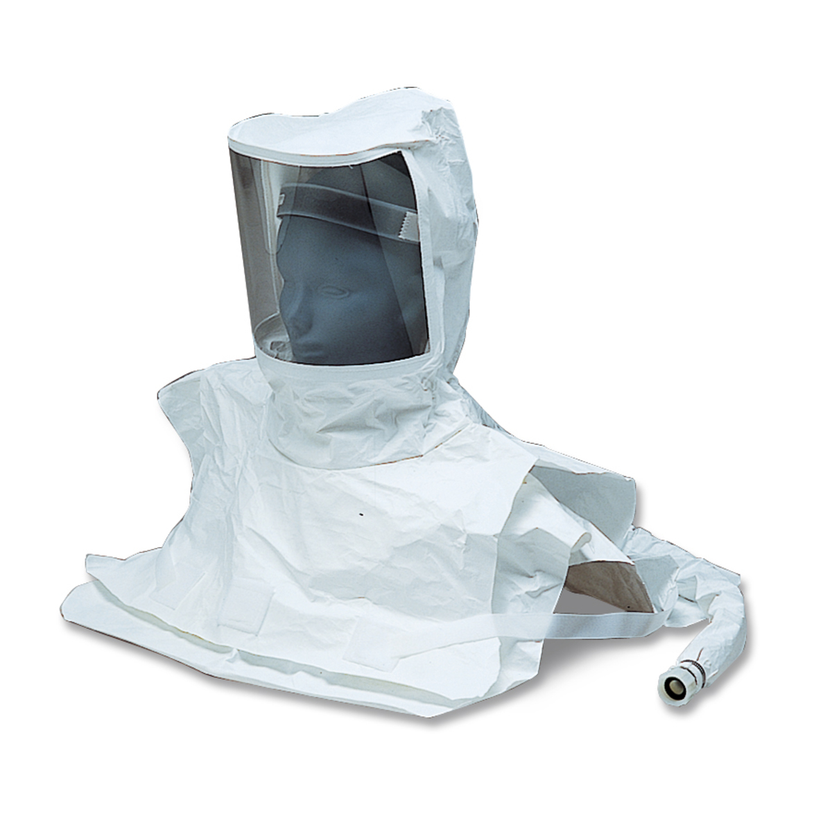 Allegro® Industries Poly-Coated Tyvek® Replacement Disposable Hood With Head Harness