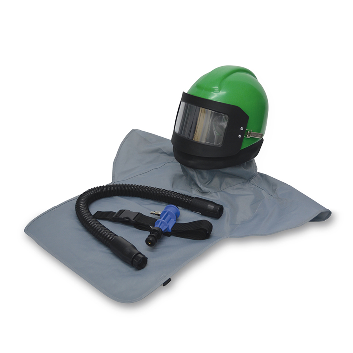 Allegro® Industries Polyethylene NOVA 2000™ Blasting Helmet With Cooler