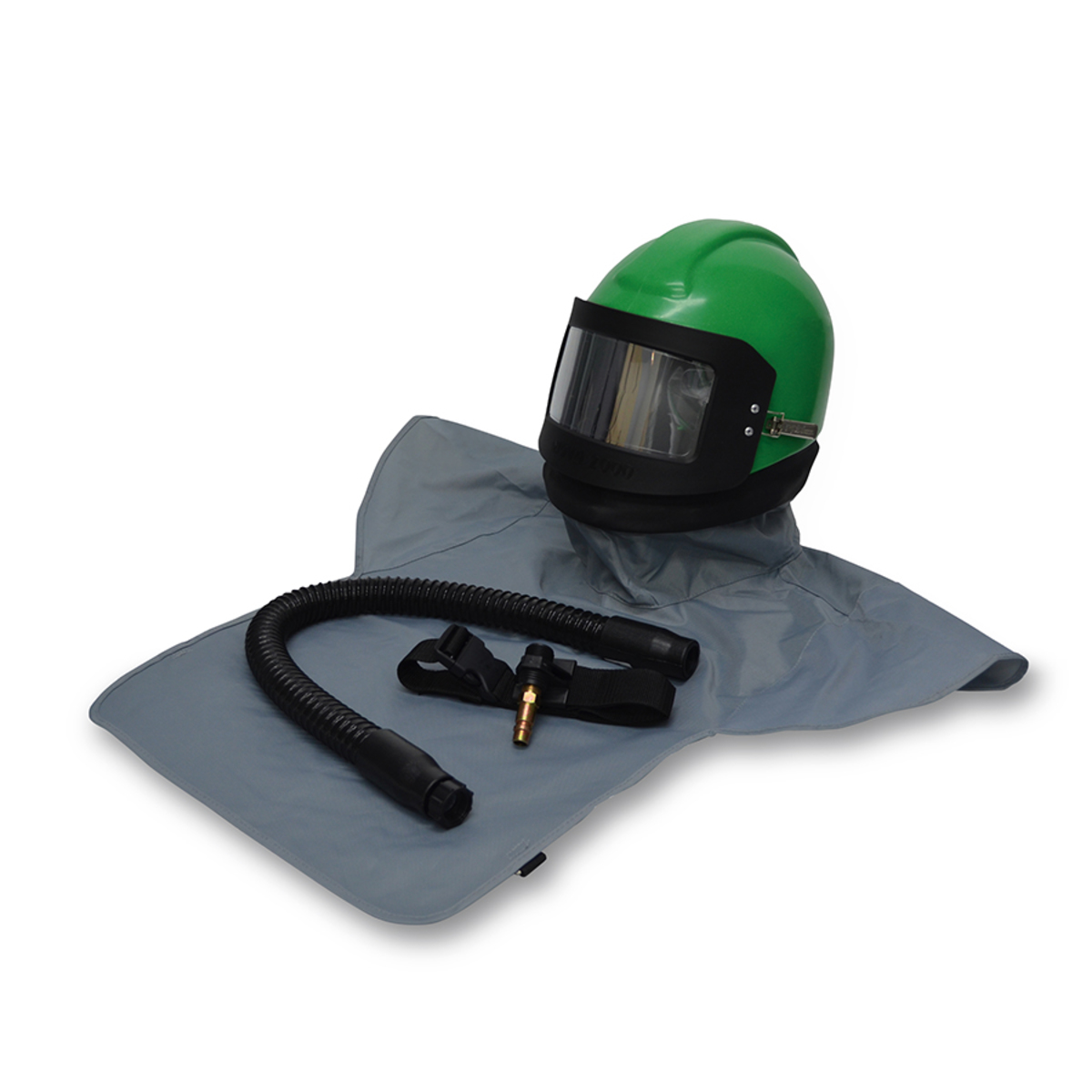 Allegro® Industries Polyethylene NOVA 2000™ Low Pressure Blasting Helmet With Constant Flow Valve