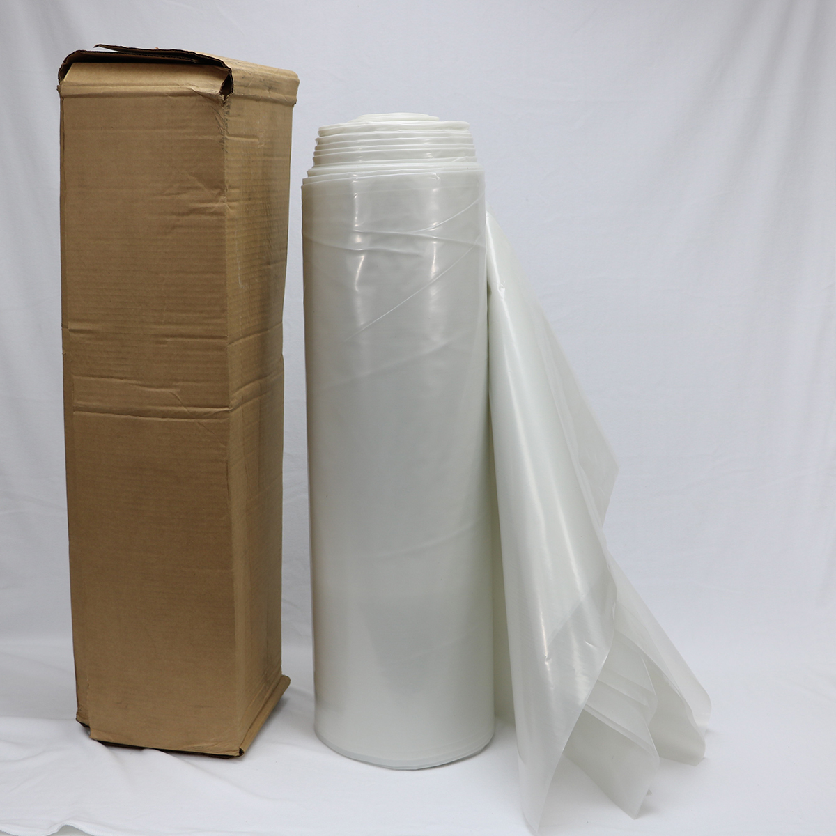 TM Poly 20' X 100' Clear 4 mil Polyethylene Flame Retardant Poly Film