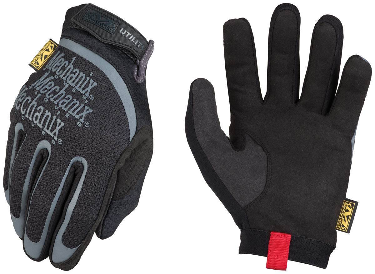 Mechanix Wear Black And Gray Utility Synthetic Leathe MF1H15-05-010 for sale online at autumn supply
