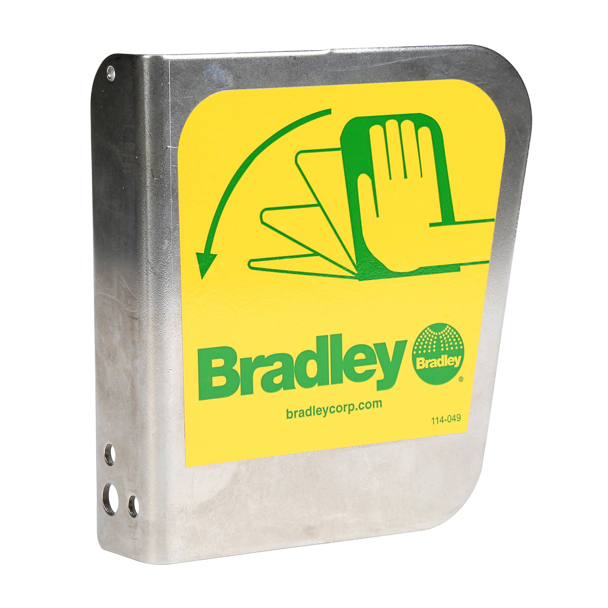 Bradley Stainless Steel Eye Wash HandleLabel Assembly B75S08-336 for sale online at autumn supply