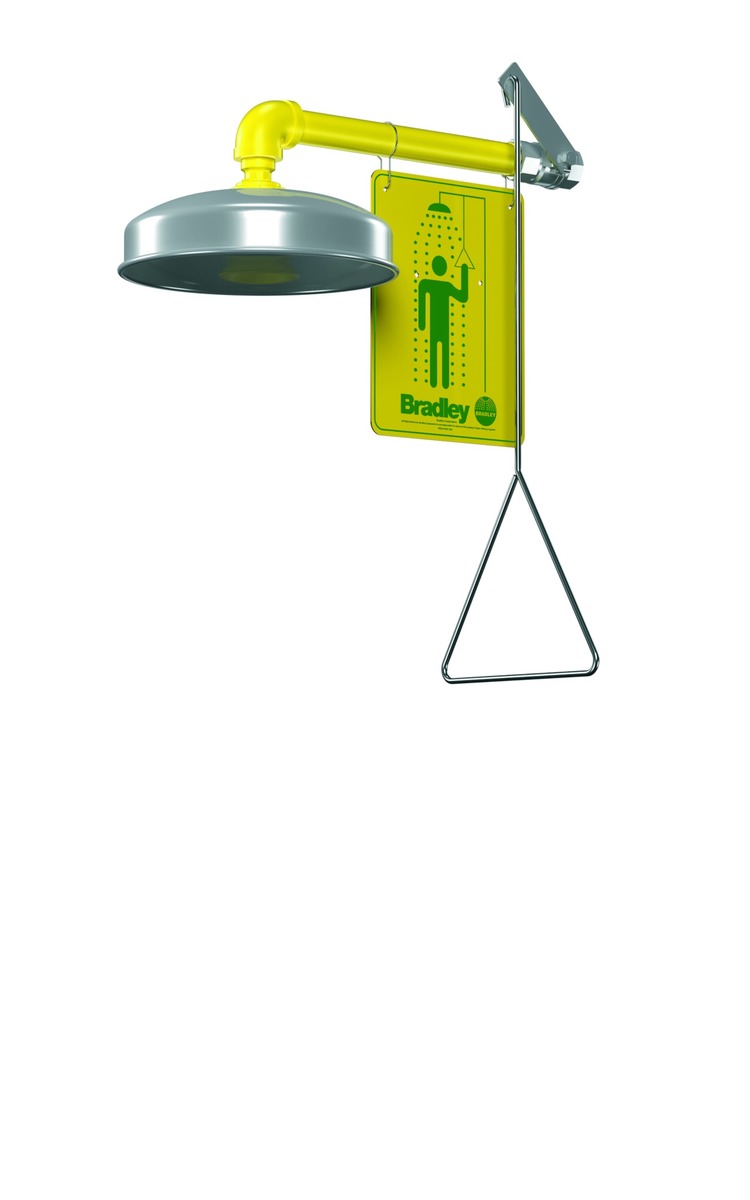 Bradley SpinTec Wall Mounted Shower Steel Shower Head B75S19-120A for sale online at autumn supply