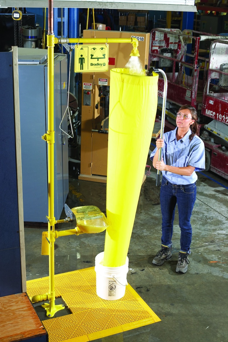 Bradley Safety Shower Flow Test Kit B75S19-330ST for sale online at autumn supply