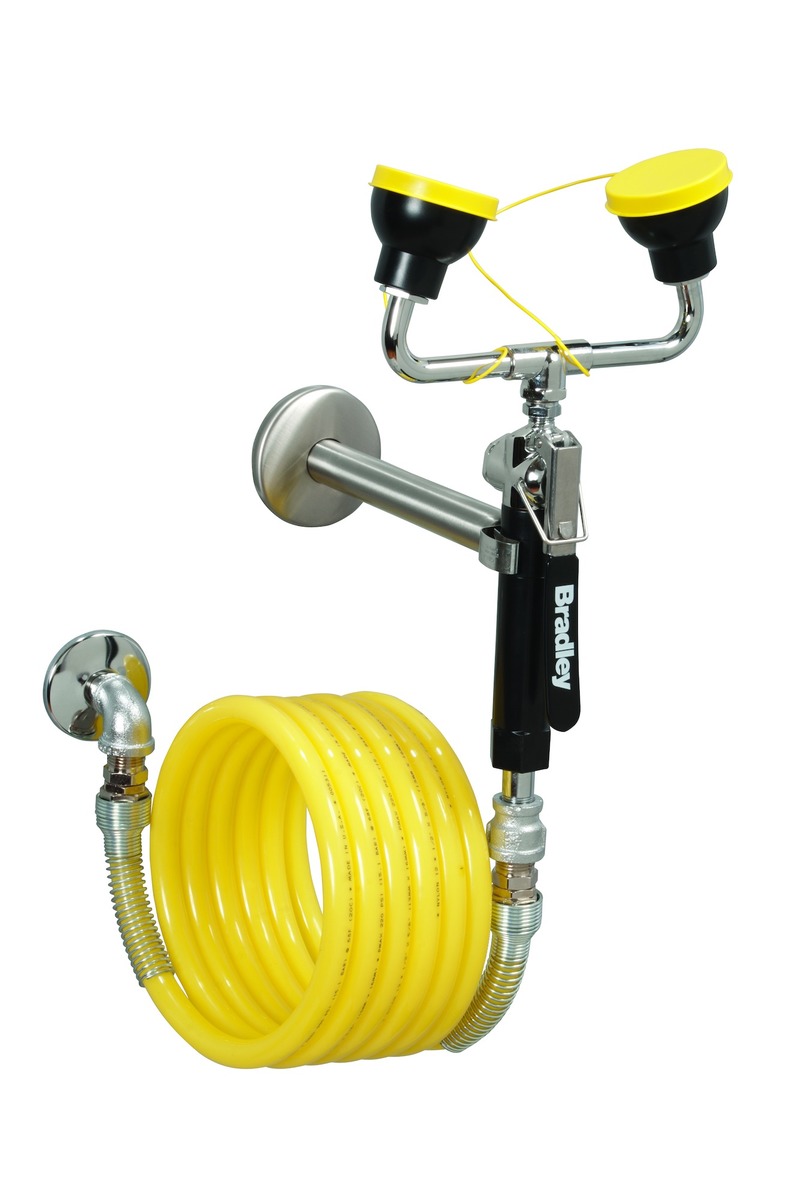 Bradley Dual Head Wall Mounted Drench Hose Hose And W B75S1944011ABC for sale online at autumn supply