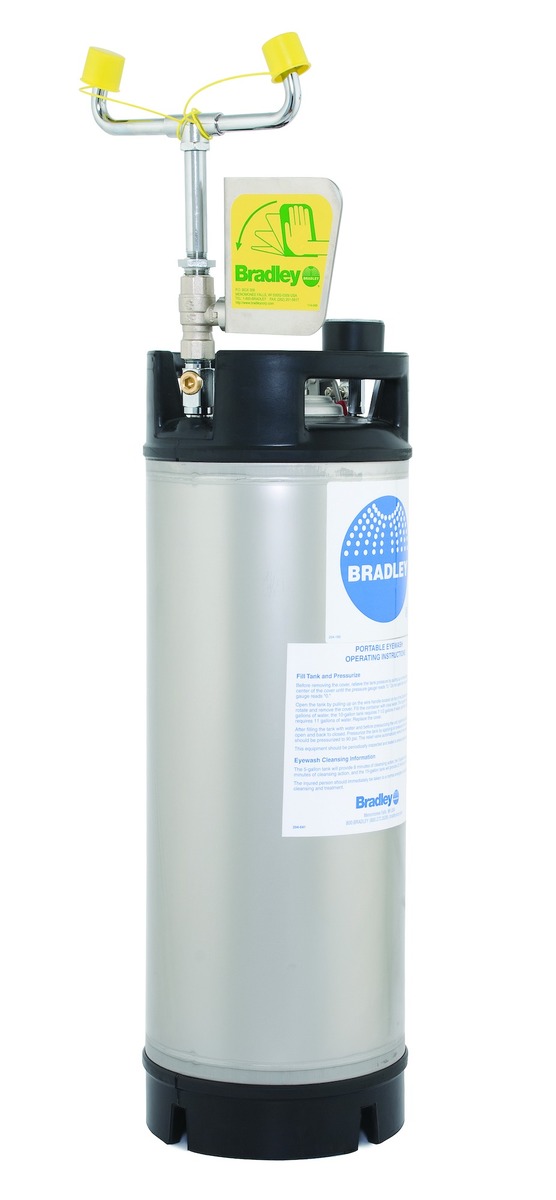 Bradley 5 Gallon Self Contained Eye Wash Station B75S19-671 for sale online at autumn supply