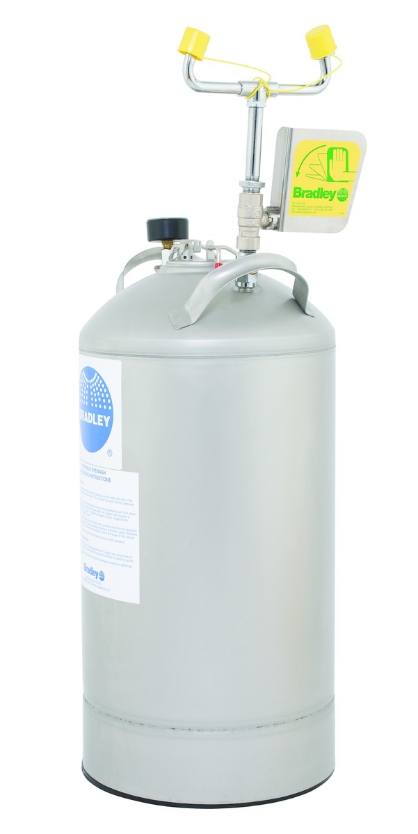 Bradley 10 Gallon Self Contained EyeFace Wash Station B75S19-690LHS for sale online at autumn supply