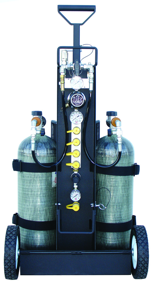Air Systems International MULTIPAK Air Cylinder Cart A56MP-4R for sale online at autumn supply
