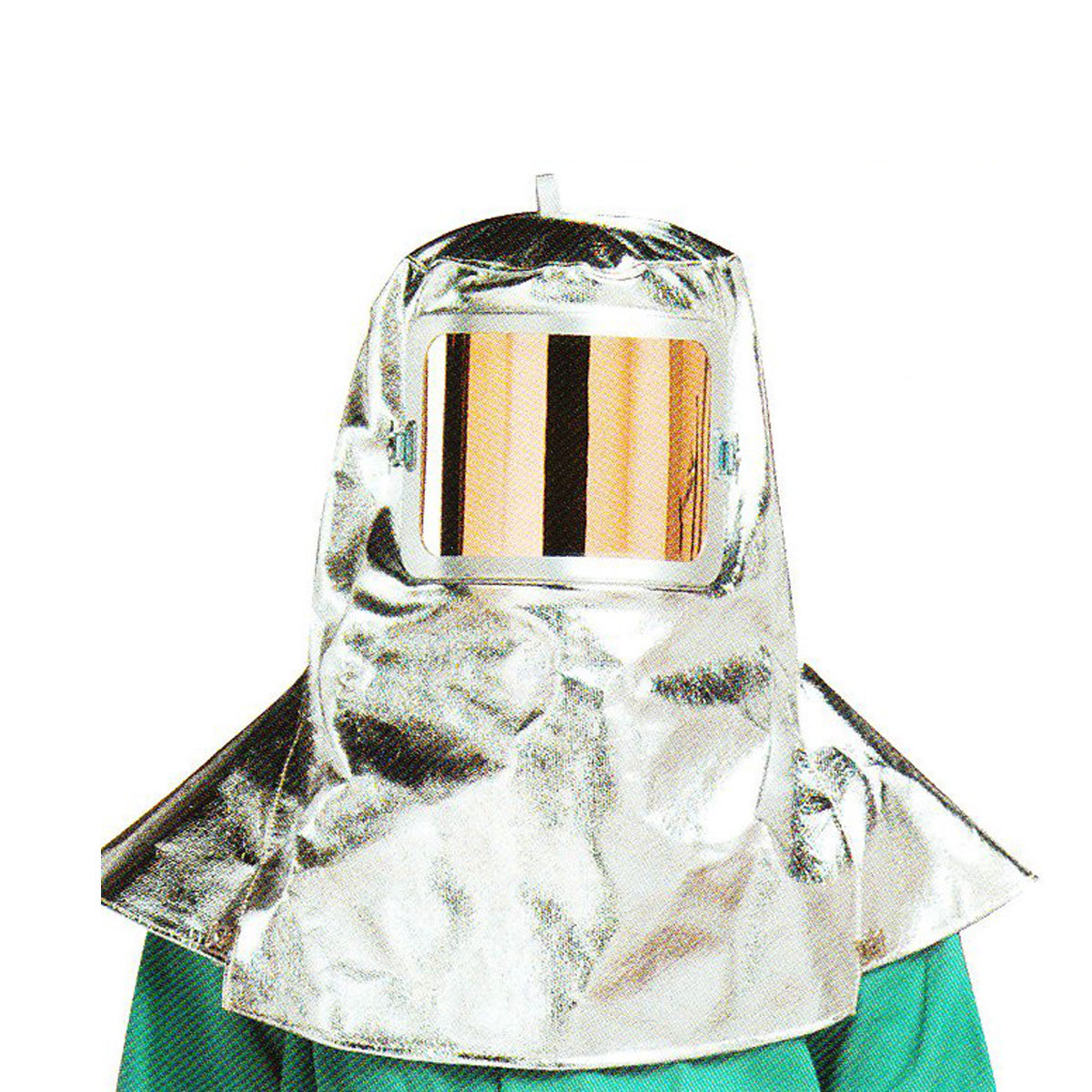 Chicago Protective Apparel Silver Aluminized Rayon Heat Resistant Hood