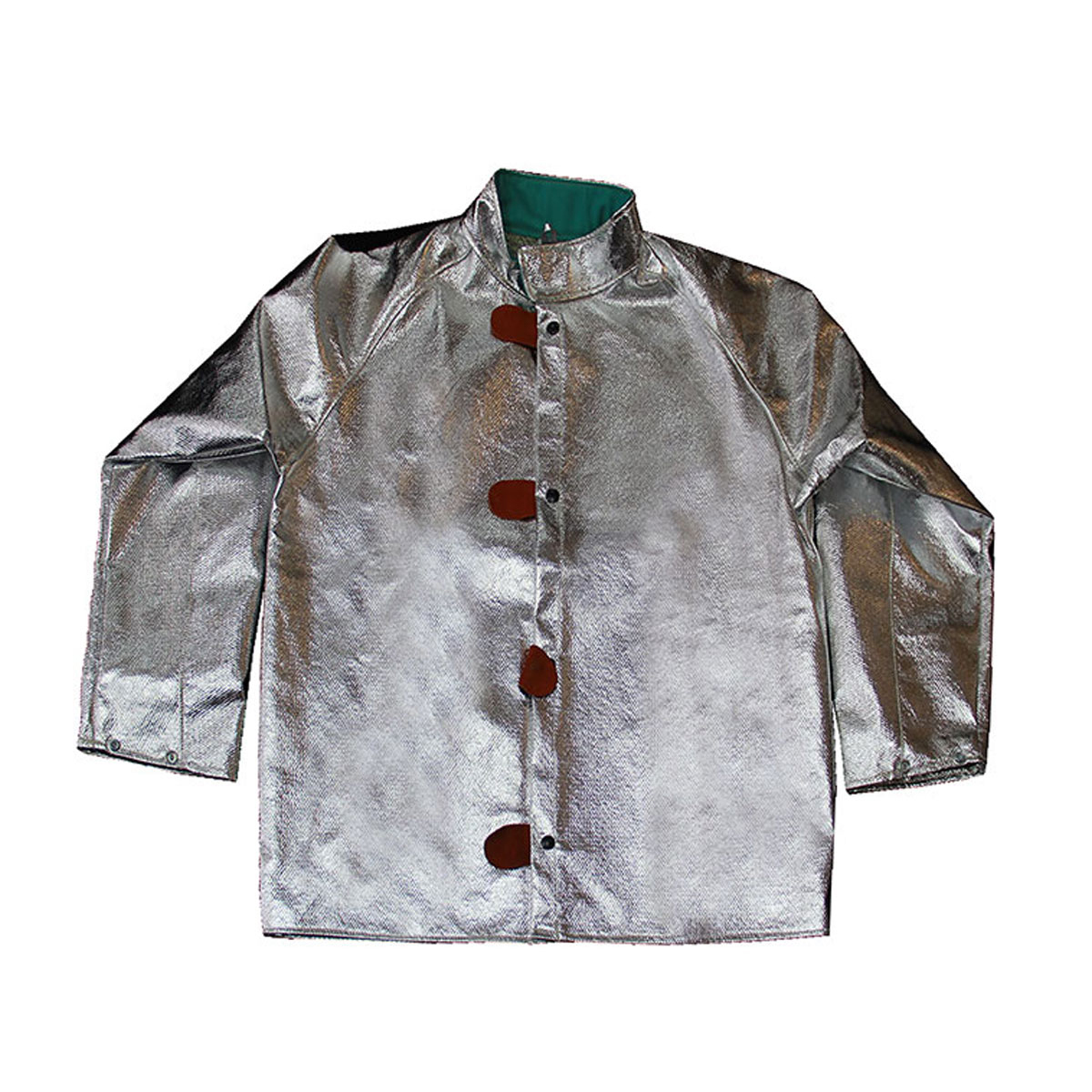 Chicago Protective Apparel X-Large Silver Aluminized Carbon Para-Aramid Blend Heat Resistant Jacket