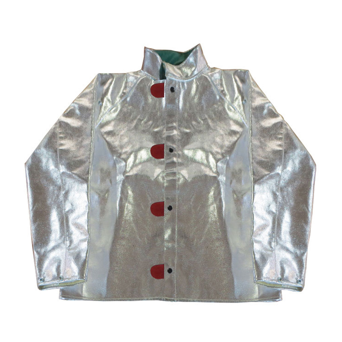 Chicago Protective Apparel Large Silver Aluminized Rayon Heat Resistant Jacket