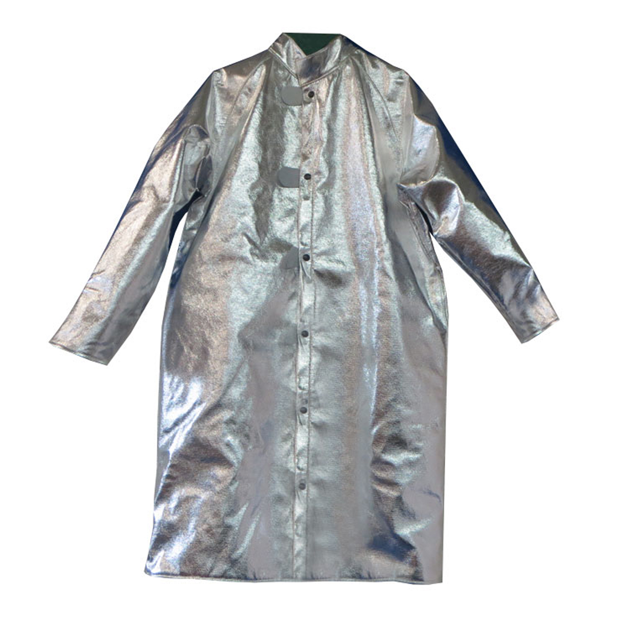 Chicago Protective Apparel Size 2X Silver Aluminized Para-Aramid Blend Heat Resistant Coat