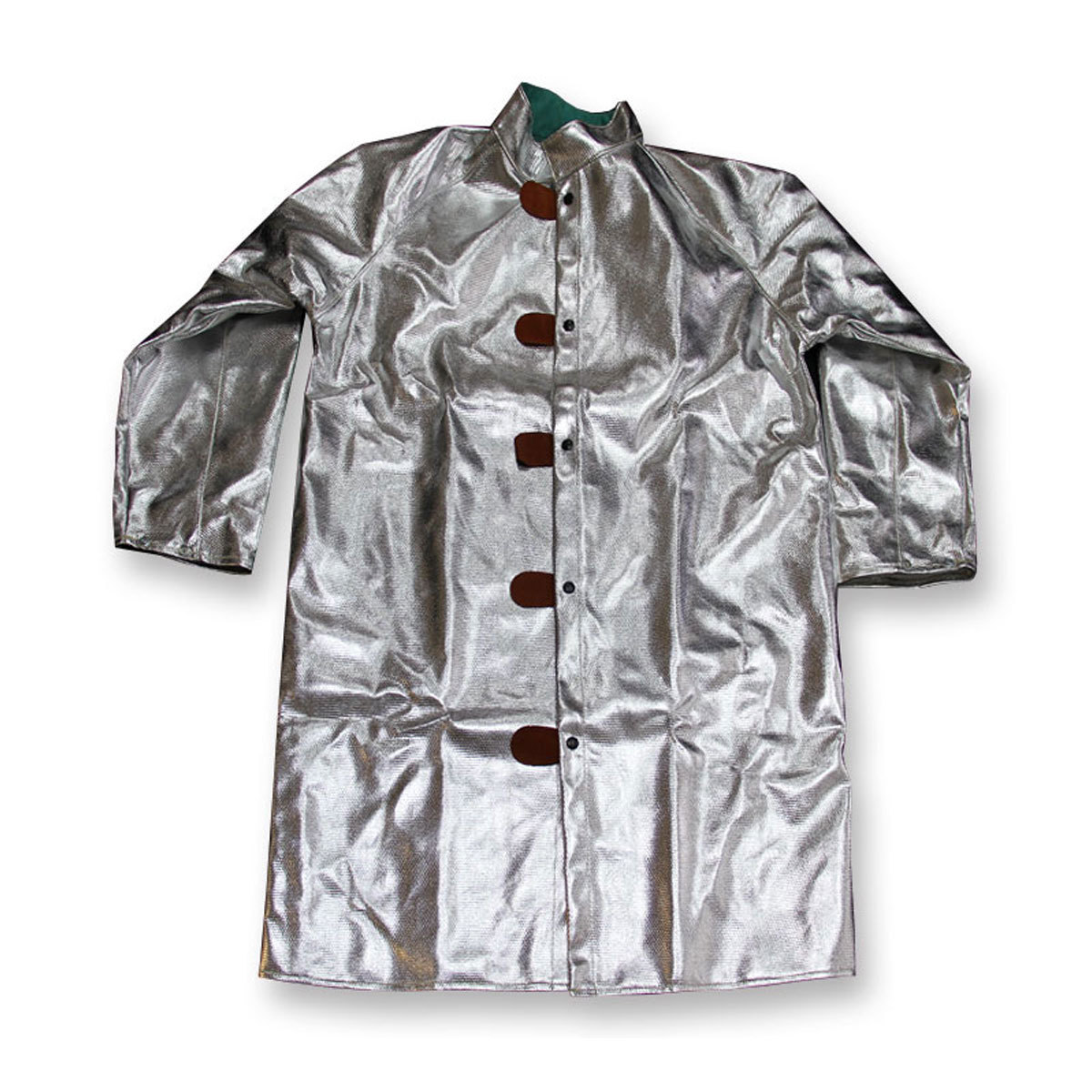 Chicago Protective Apparel Size 3X Silver Aluminized Rayon Heat Resistant Coat