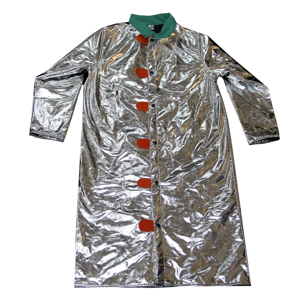 Chicago Protective Apparel Size 2X Silver Aluminized CarbonX® Heat Resistant Coat