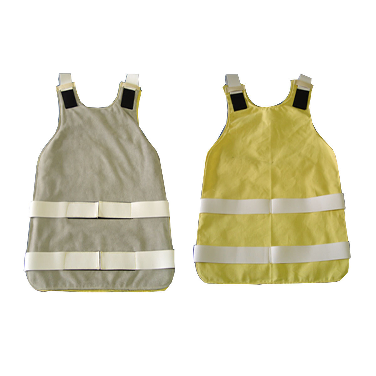 Chicago Protective Apparel Yellow Kevlar® Twill Heat Resistant Kick-Back Apron