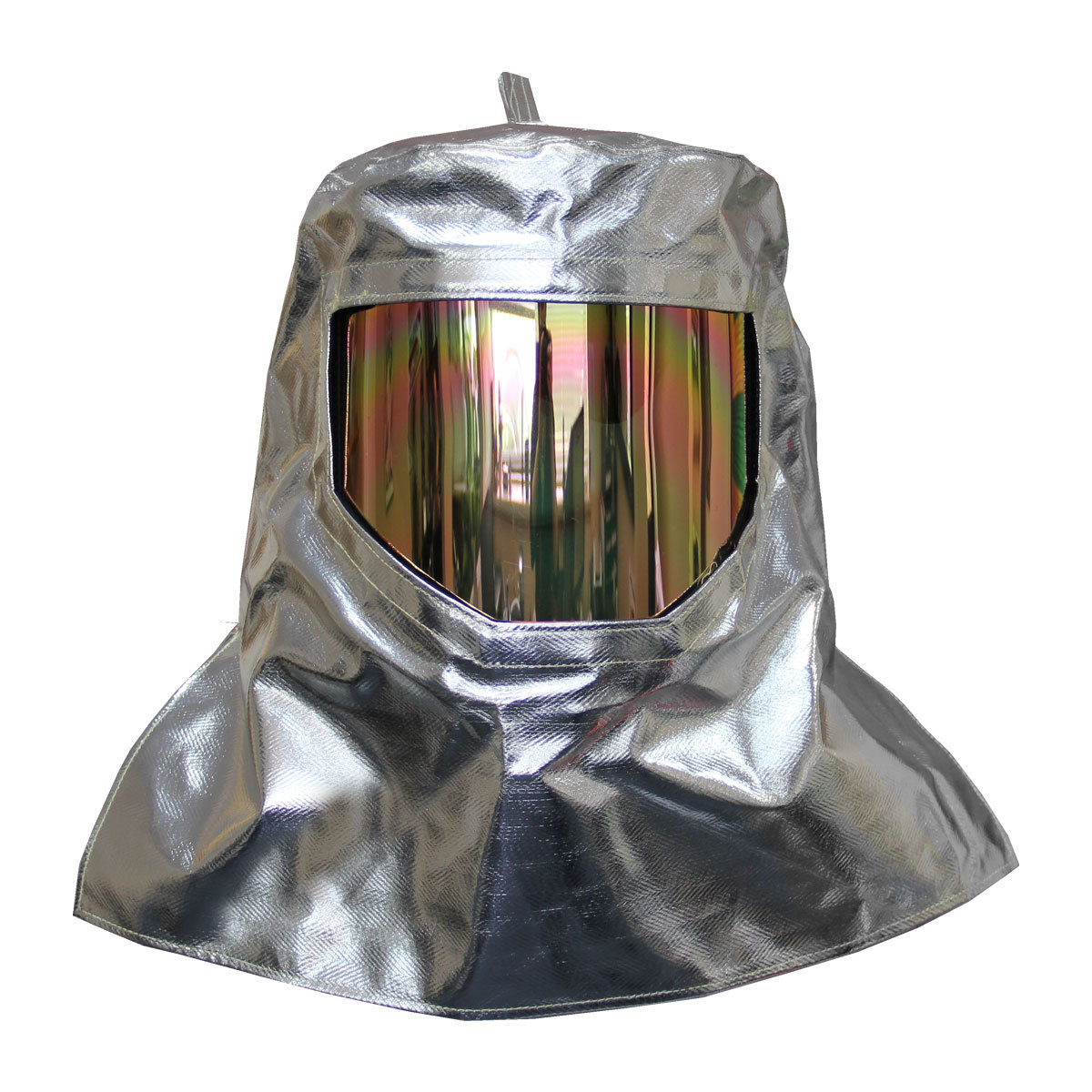 Chicago Protective Apparel Silver Aluminized Para-Aramid Blend Heat Resistant Wide View Hood