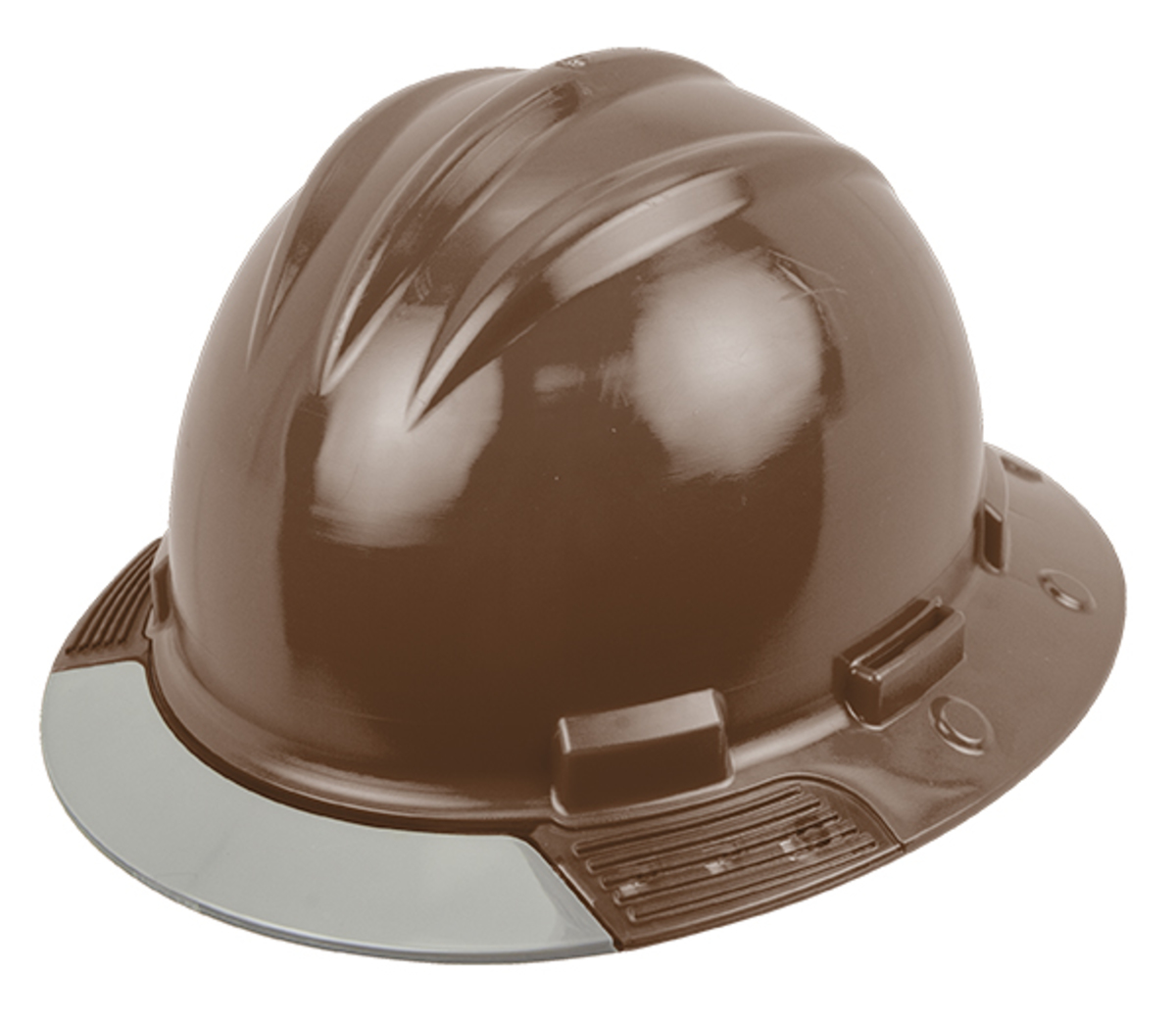 Bullard Brown AboveView HDPE Full Brim Hard Hat With BULAVCBRG for sale online at autumn supply