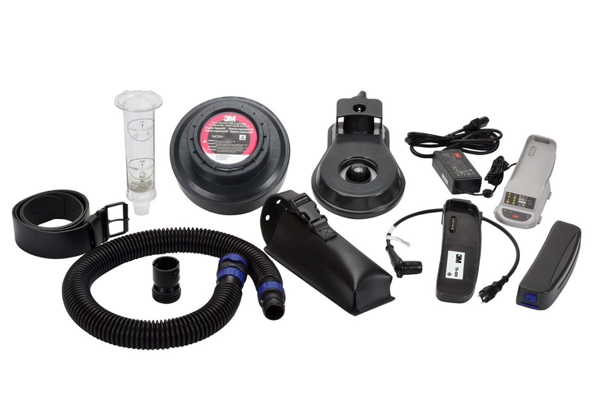 3M™ Versaflo ™ Powered Air Purifying Respirator (Availability restrictions apply.) 3M™ Versaflo ™ Powered Air Purifying Respirator (Availability restrictions apply.)