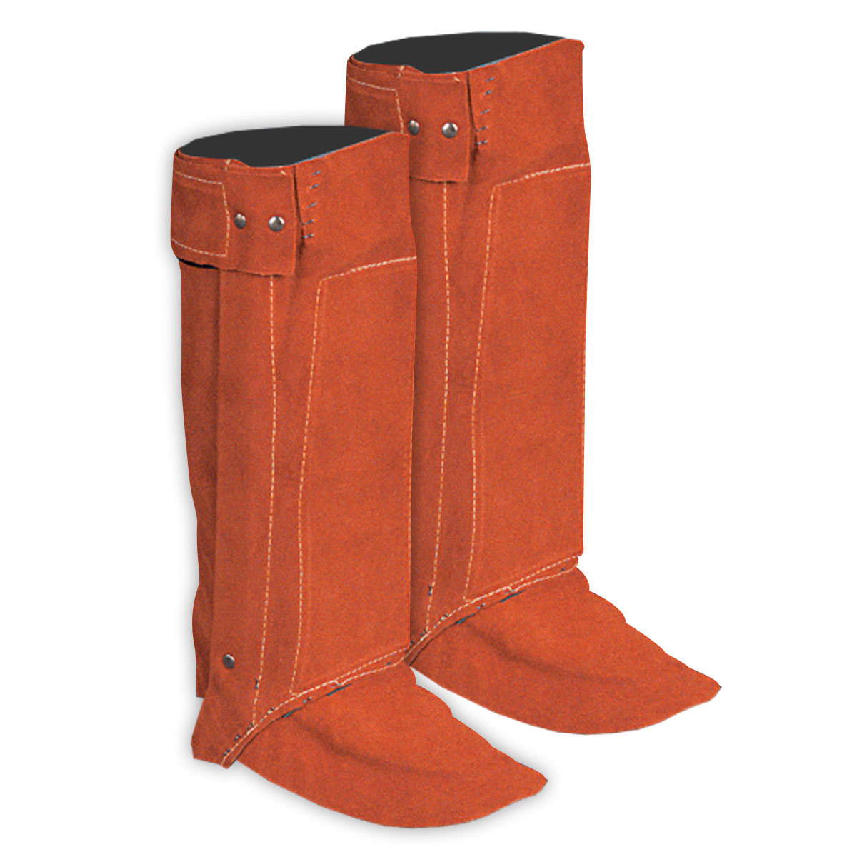 Chicago Protective Apparel 14 Rust Chrome Leather Sid CB21310CL for sale online at autumn supply