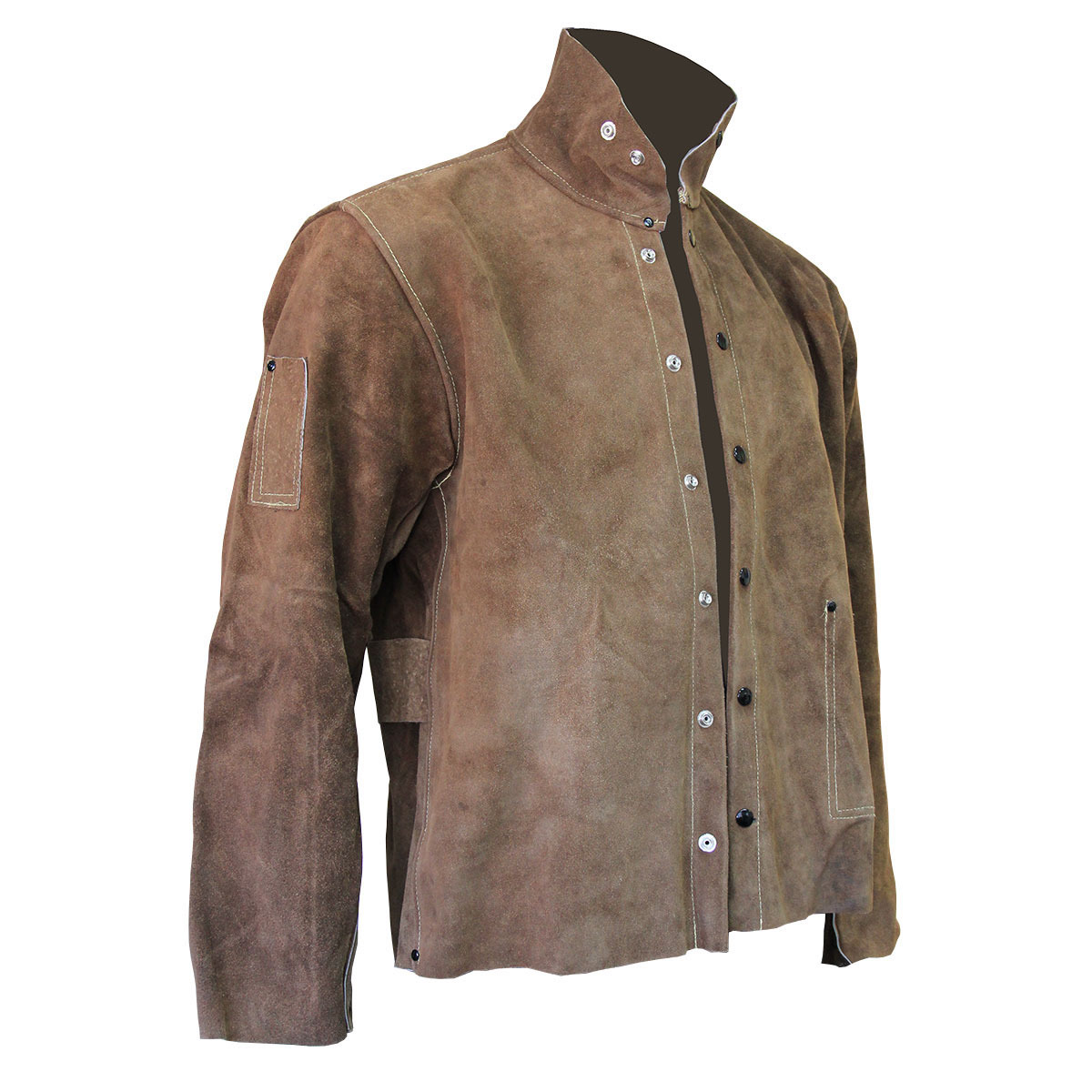 Chicago Protective Apparel Large 30 Rust Split Leathe CB2600CLL for sale online at autumn supply