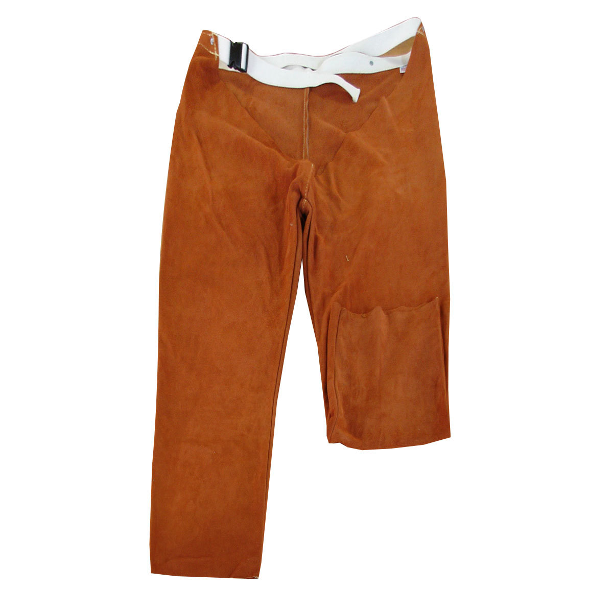 Chicago Protective Apparel Gray Chrome Leather Chap Pants Chicago Protective Apparel Gray Chrome Leather Chap Pants