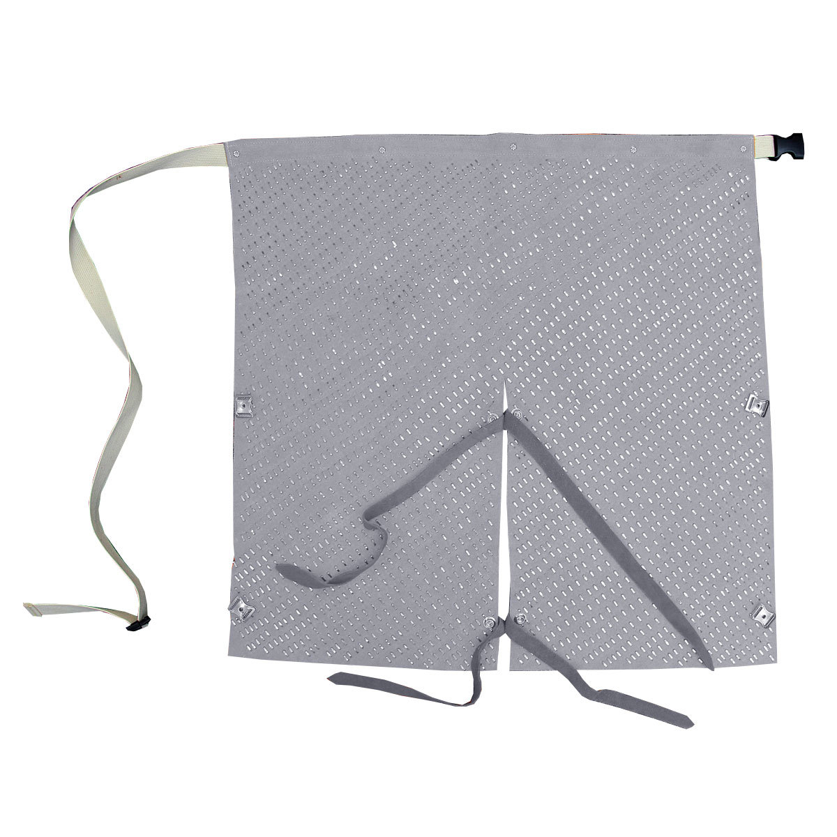 Chicago Protective Apparel Gray Split Leg Apron Chicago Protective Apparel Gray Split Leg Apron