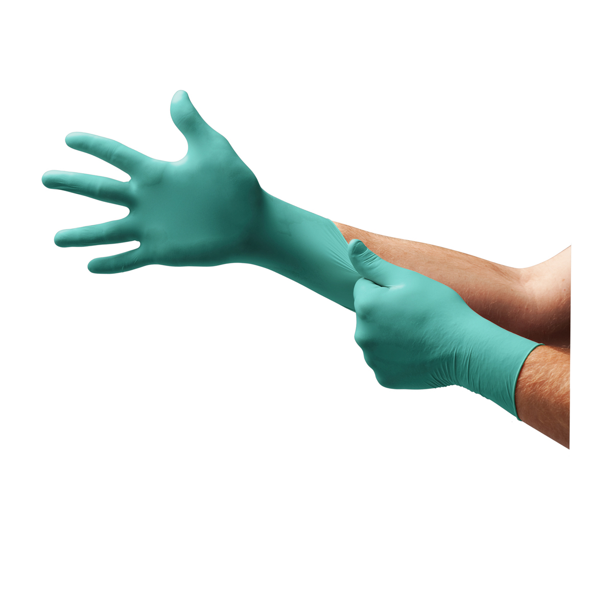 Ansell Medium Green NeoTouch® 5 mil Neoprene Disposable Gloves (Availability restrictions apply.)